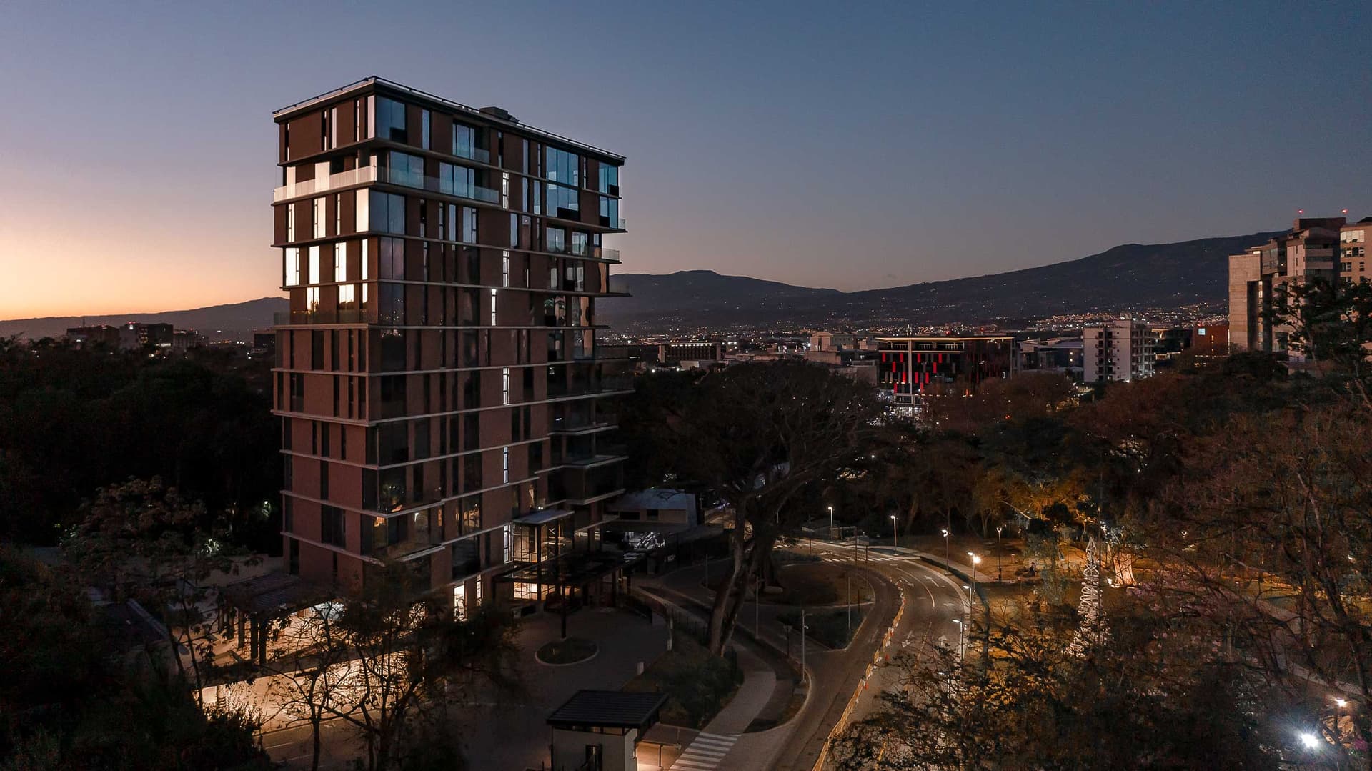 Vista del edificio